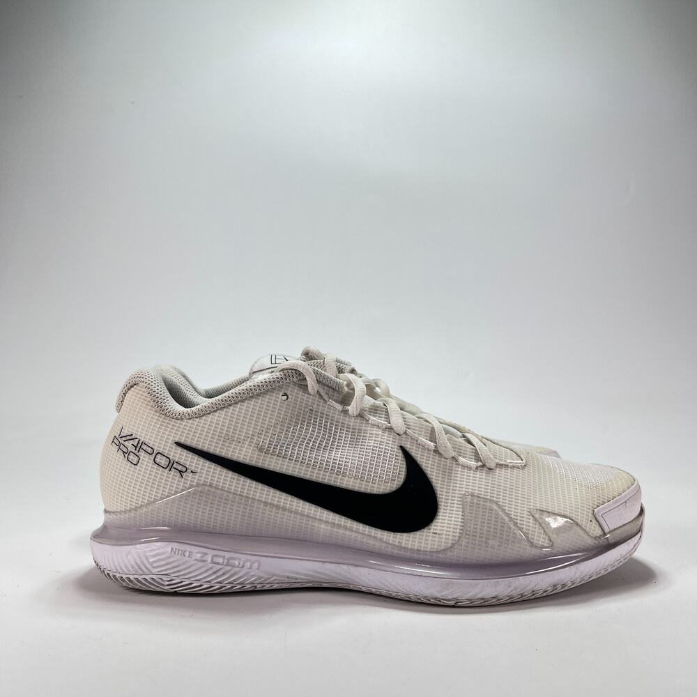 Nike Air Zoom Vapor Pro White Black Court Tennis Shoes CZ0220-124 Men's Size 9